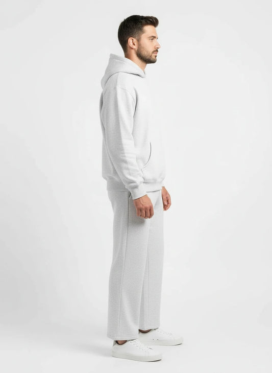 Hoodie & Wide leg Gray