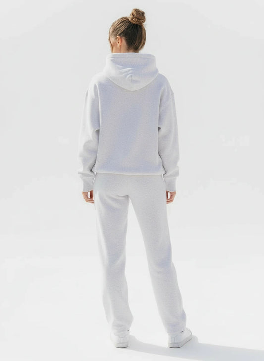 Hoodie & Wide leg Gray